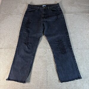 SHOW ME YOUR‎ MUMU BLUE Brooklyn High Waist Onyx Wash Jeans Women's Size 30